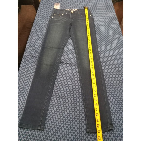 R JEANS DENIM DARK BLUE, STRETCH,H5 RC8SN SIZE 5, WAIST 29in , - Picture 4 of 7